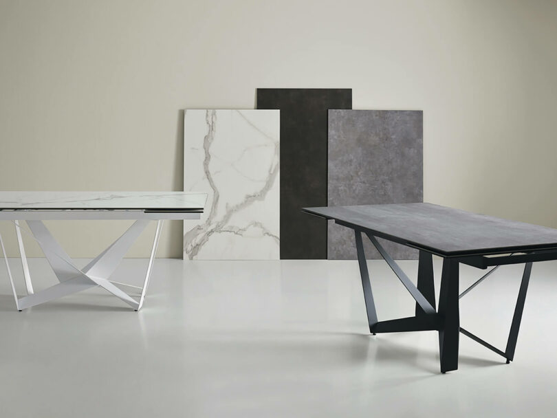 Rozkladací stôl aysha 180 (220/260) x 100 cm biely