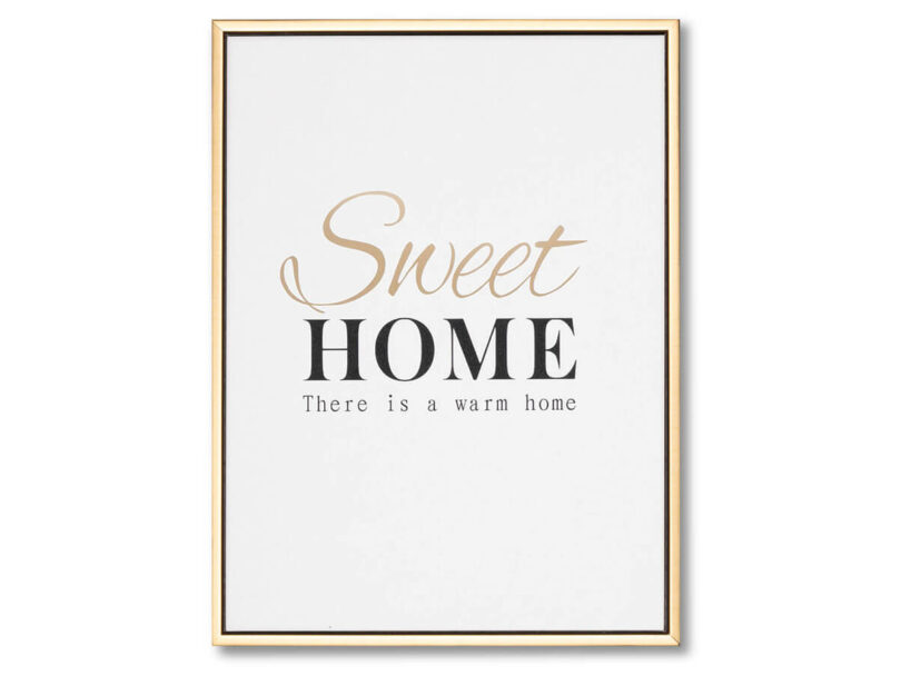 Obraz sweet home 30 x 40 cm