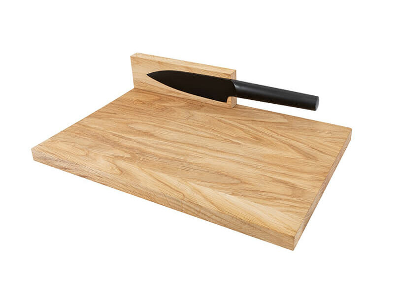 KUCHYŇSKÉ PRKÉNKO CHEF'S BOARD MEDIUM S NOŽOM