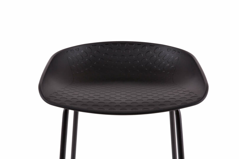 Barová stolička atten 73 cm čierna