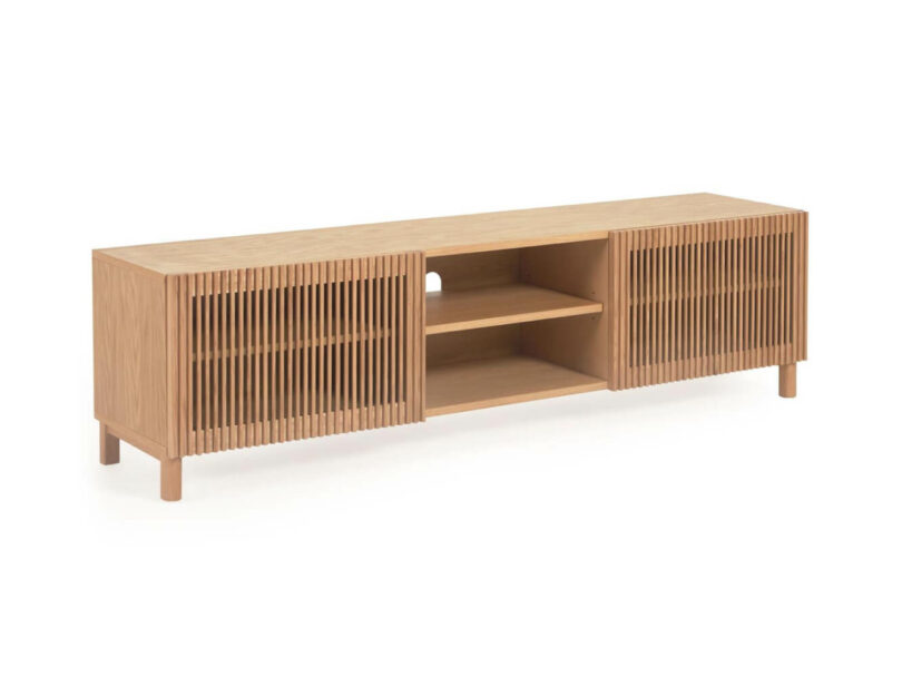 Dubový TV stolík Okidoki 180 x 49 cm