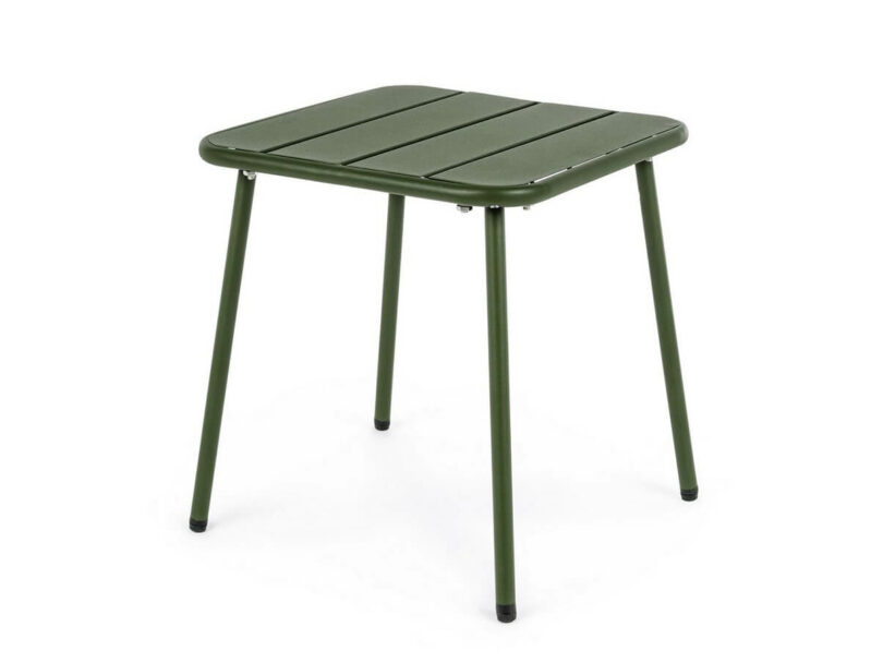 Záhradný stolík lynmar 40 x 40 cm zelený