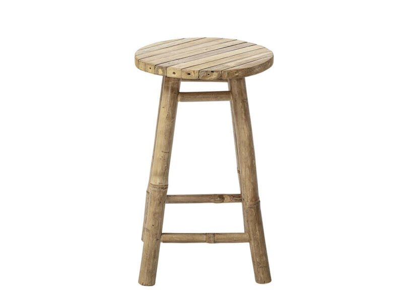 Bambusová stolička sole prírodná