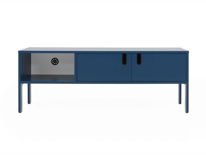 TV stolík nuo 137 x 50 cm modrý