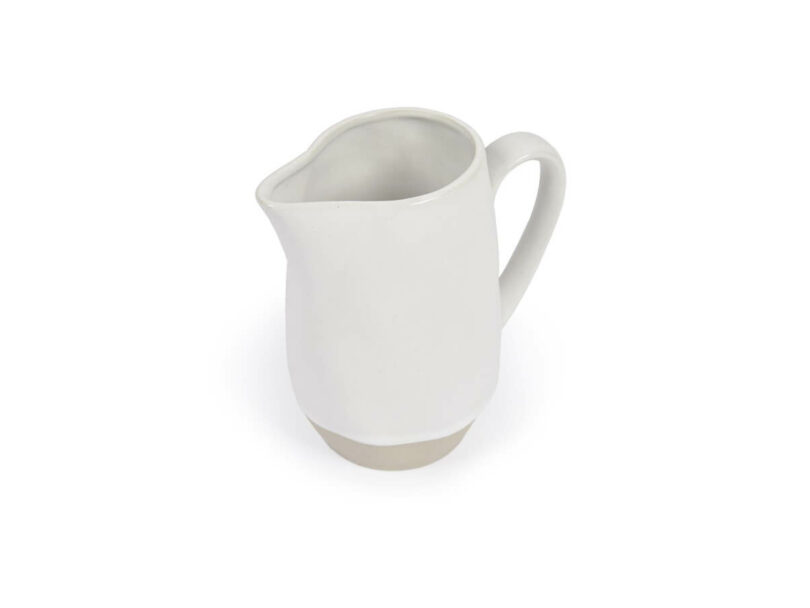 Džbán na mlieko bary 11,6 cm biely
