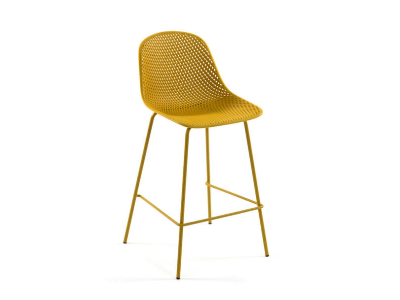 Barová stolička binqui žltá