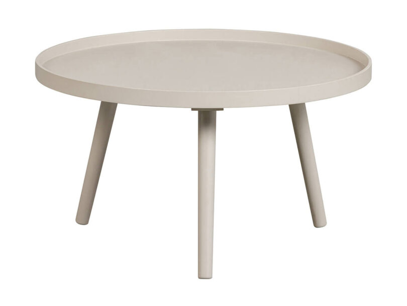 Konferenčný stolík mesa l ø 60 x 34 cm béžový