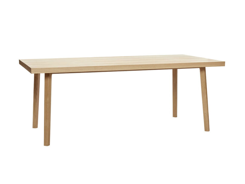 Jedálenský stôl ringboe 100 x 200 cm prírodný