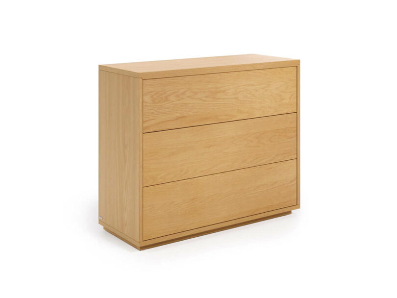 Komoda lenbia 90 x 75 cm prírodná