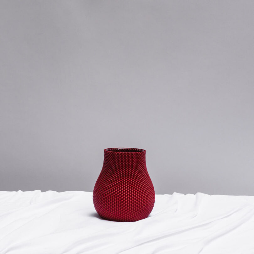 Váza yoto Ø 18 x 20 cm červená