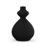 Váza yalza Ø 14 x 20 cm čierna