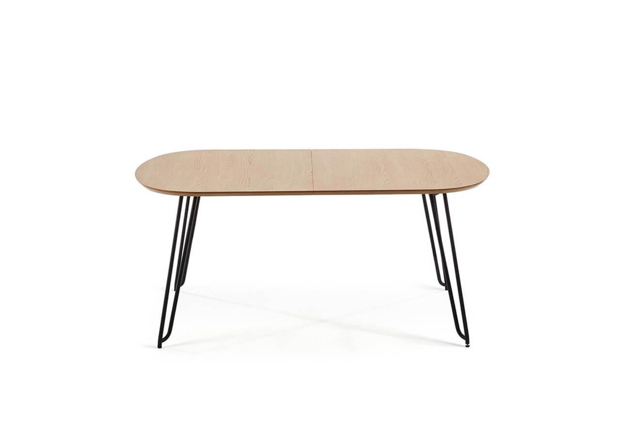 Rozkladací jedálenský stôl vanoc 170 (320) x 100 cm prírodný