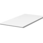 Prídavná doska na predĺženie stola base 45 x 95 cm biela