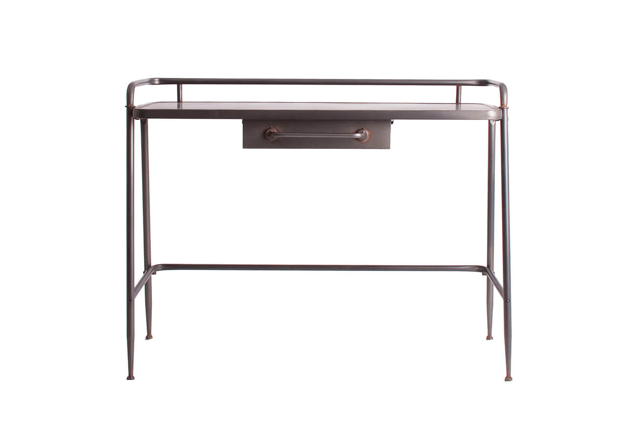 Pracovný stôl chiara 105 x 41 cm sivý