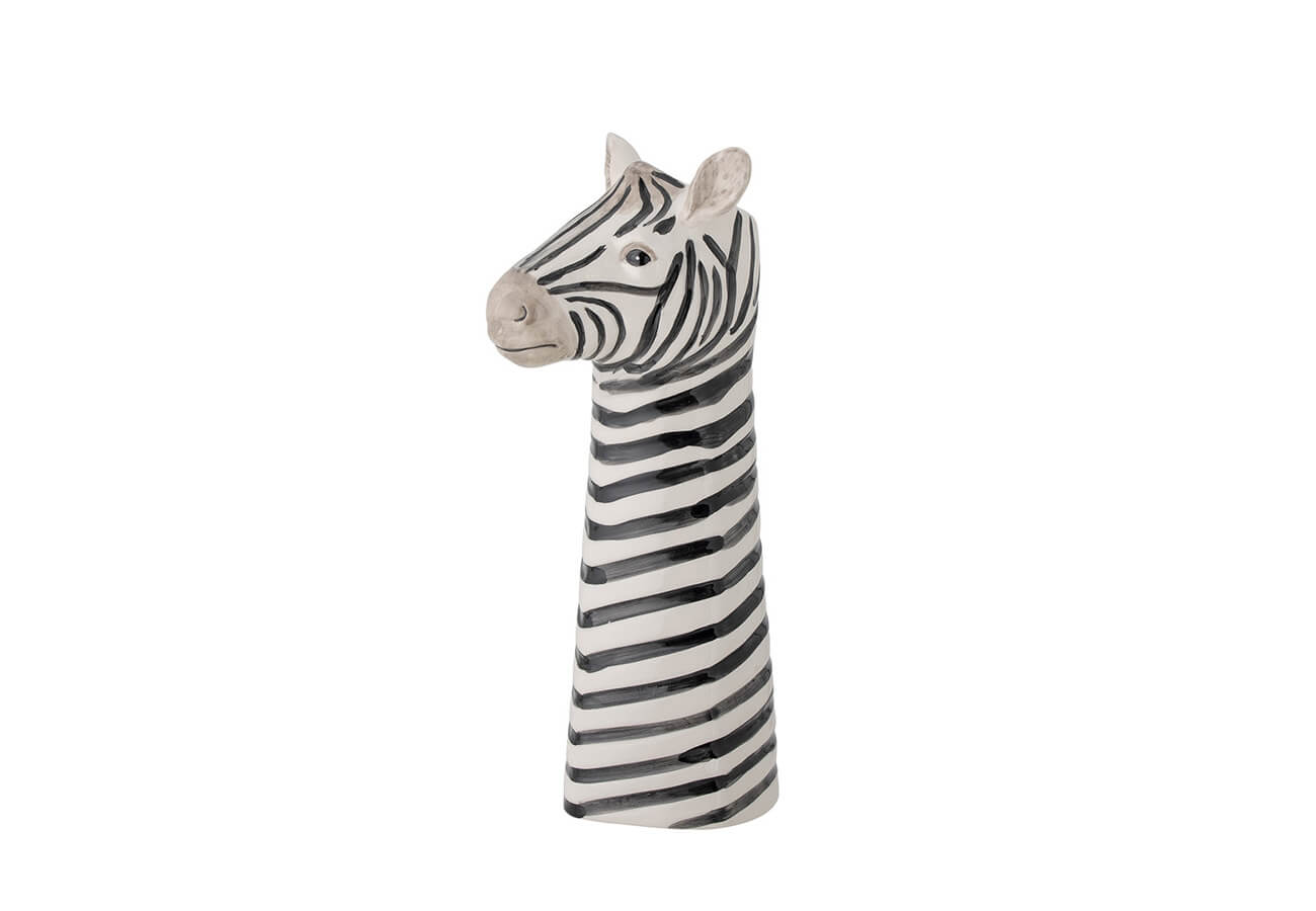 Váza dorfe 32 cm čierno-biela