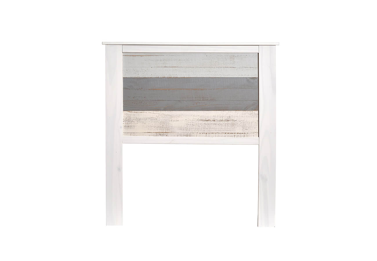 Čelo postele ticana 105 x 112 cm biele