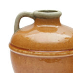 Váza riumata 19,5 cm horčicová