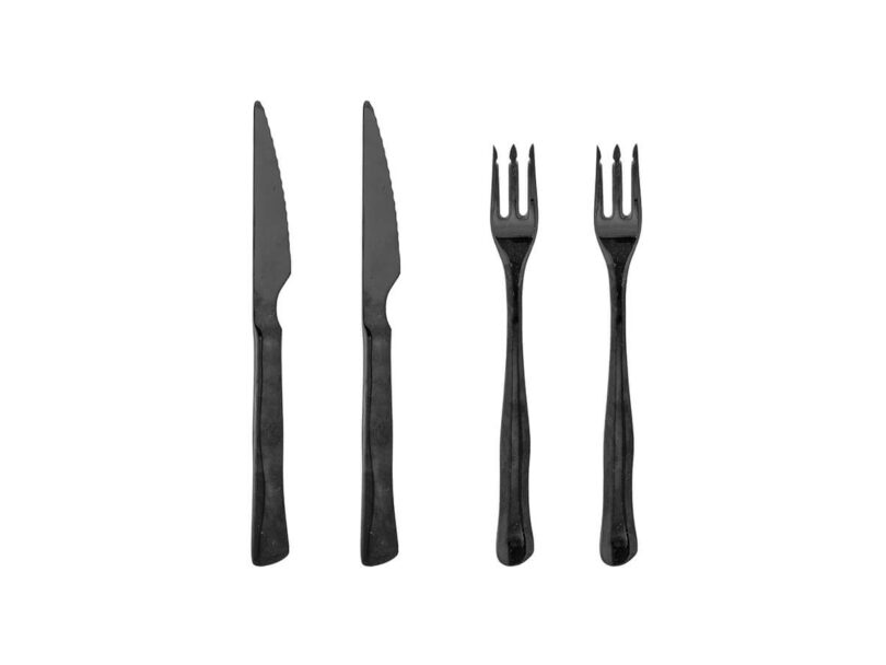 Steaková sada nillo čierna