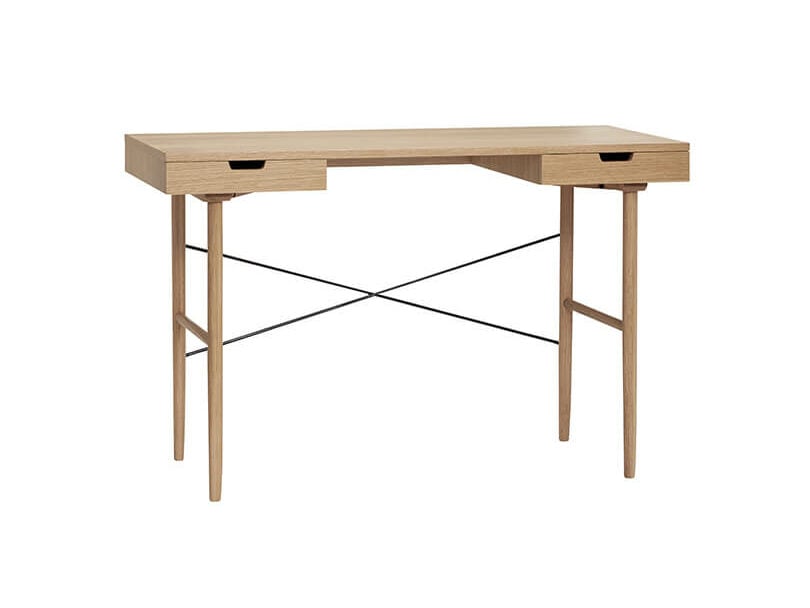 Pracovný stôl mentoc 120 x 55 cm prírodný