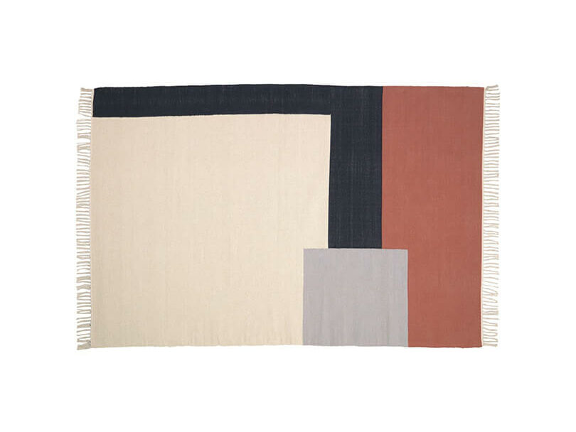 Bavlnený koberec taleyaca 160 x 230 cm viacfarebný