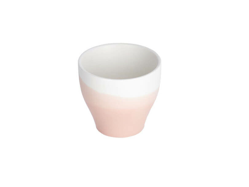 Porcelánová šálka na kávu Aya ružová