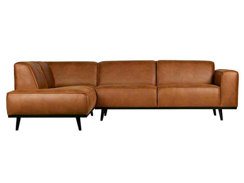 ROHOVÁ POHOVKA STATEMENT 274 cm COGNAC ĽAVÁ